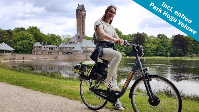 Auch möglich: Elektrofahrrad inkl. Eintritt Park de Hoge Veluwe