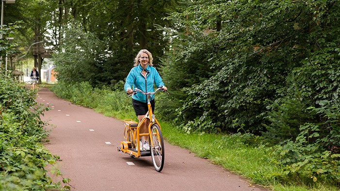 E-loopfietsen op de Veluwe in 