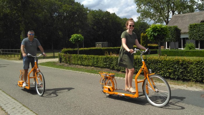 E-loopfietsen op de Veluwe in 