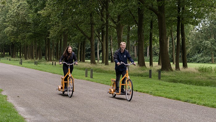E-loopfietsen op de Veluwe in 