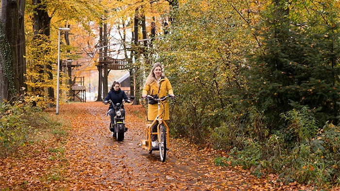E-loopfietsen op de Veluwe in 