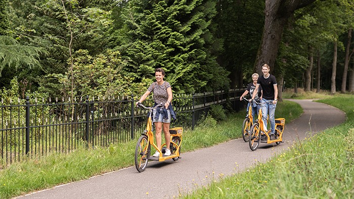 E-loopfietsen op de Veluwe in 