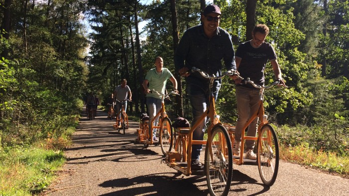 E-loopfietsen op de Veluwe in 