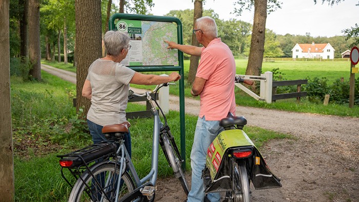 Elektrische fietsen op de Veluwe in 