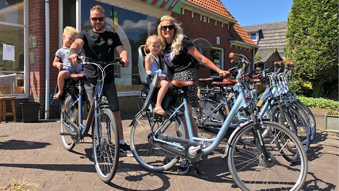 Elektrische fietsen op de Veluwe in 