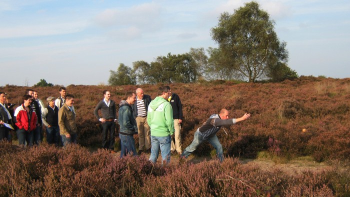 Klootschieten op de Veluwe in 