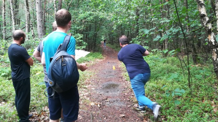 Klootschieten op de Veluwe in 