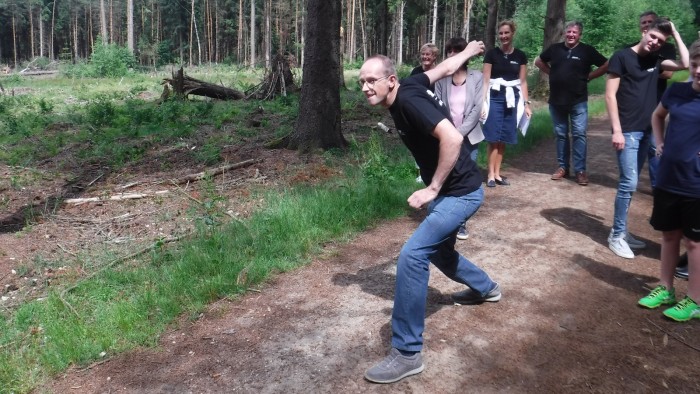 Klootschieten op de Veluwe in 