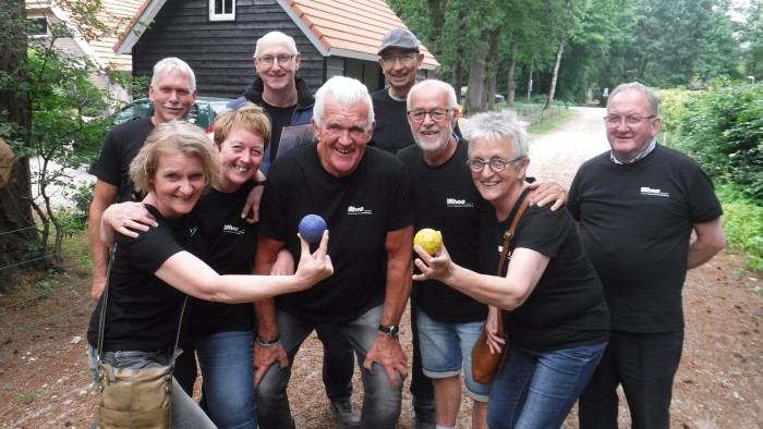 Klootschieten op de Veluwe in 