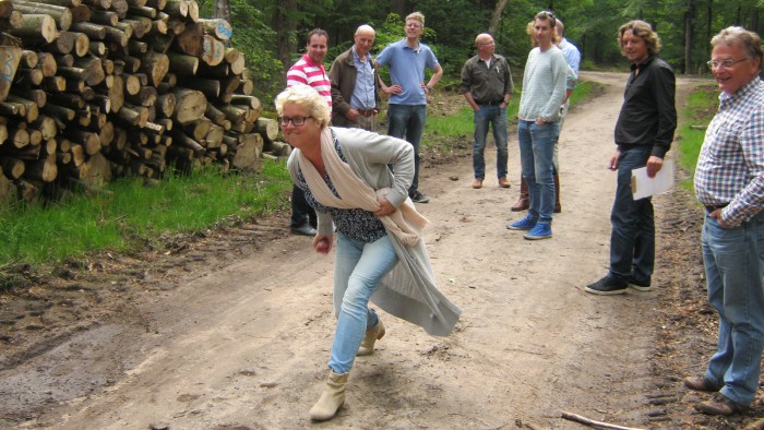 Klootschieten op de Veluwe in 