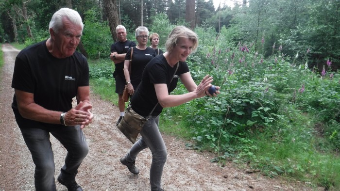 Klootschieten op de Veluwe in 