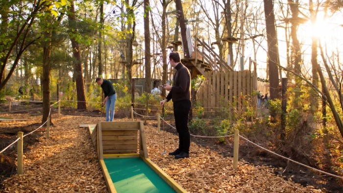 Minigolf op de Veluwe in 