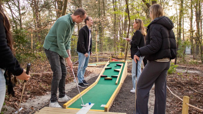 Minigolf op de Veluwe in 
