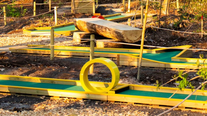 Minigolf op de Veluwe in 