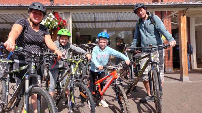 Mountainbiken op de Veluwe in 