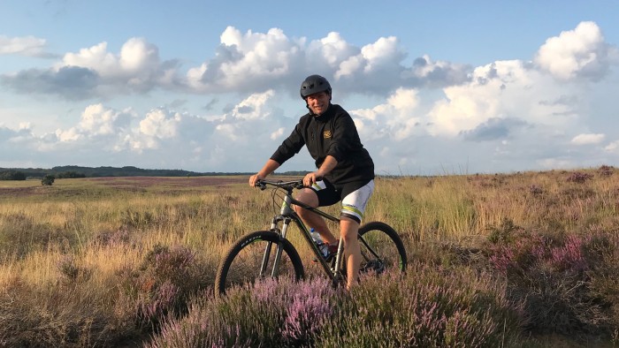 Mountainbiken op de Veluwe in 