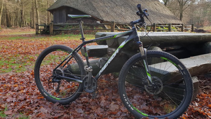 Mountainbiken op de Veluwe in 