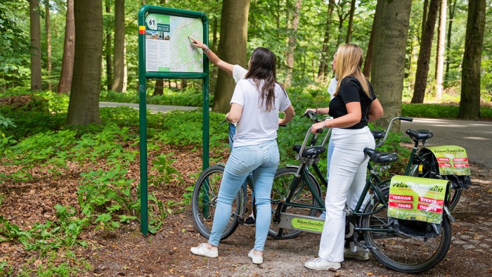 Tandemtocht op de Veluwe in 