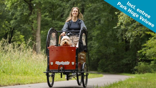 Activiteit / Dagje weg Bakfiets (elektrisch) incl. entree Park Hoge Veluwe op de Veluwe