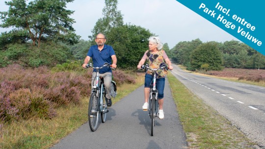 Activiteit / Dagje weg 7-versnellingen unisex fiets incl. entree Park Hoge Veluwe op de Veluwe