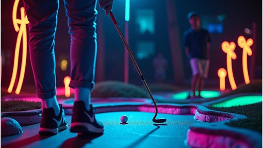 Activiteit / Dagje weg Glow Minigolf op de Veluwe