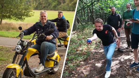 Bedrijfsuitje op de Veluwe