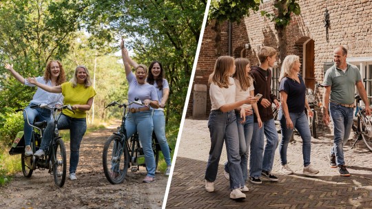 Activiteit / Dagje weg Rechercheurs op de tandem op de Veluwe