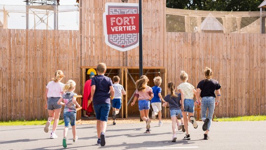 Kinderfeestje op de Veluwe