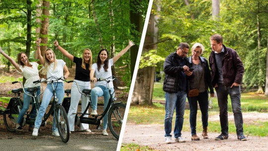 Rechercheurs op de tandem | Veluwe Specialist