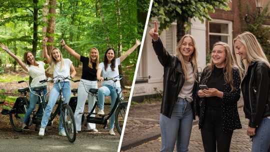 Activiteit / Dagje weg Rechercheurs op de tandem op de Veluwe