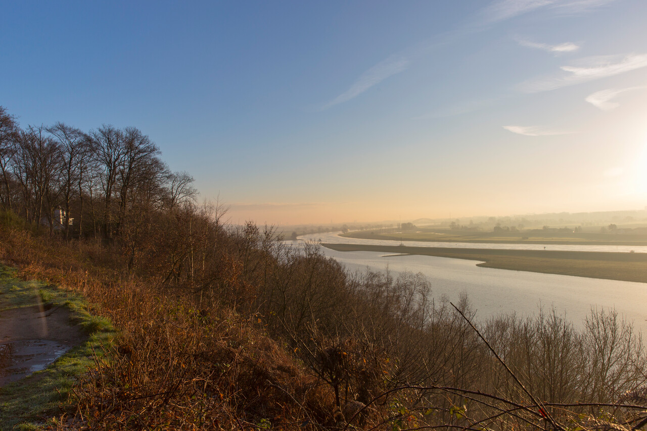 Zonsopkomst, landgoed Duno