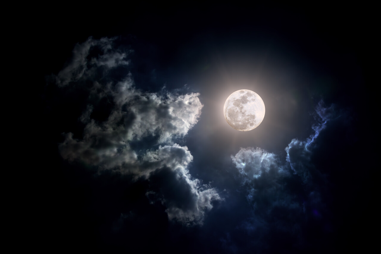 Volle maan wandeling, Tongerense Heide